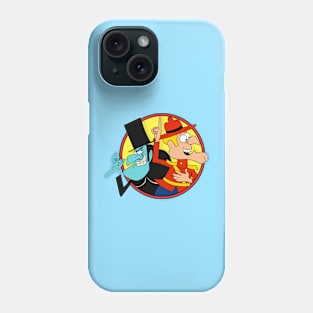 Dudley Do-Right and Snidely Whiplash -  Bullwinkle Phone Case