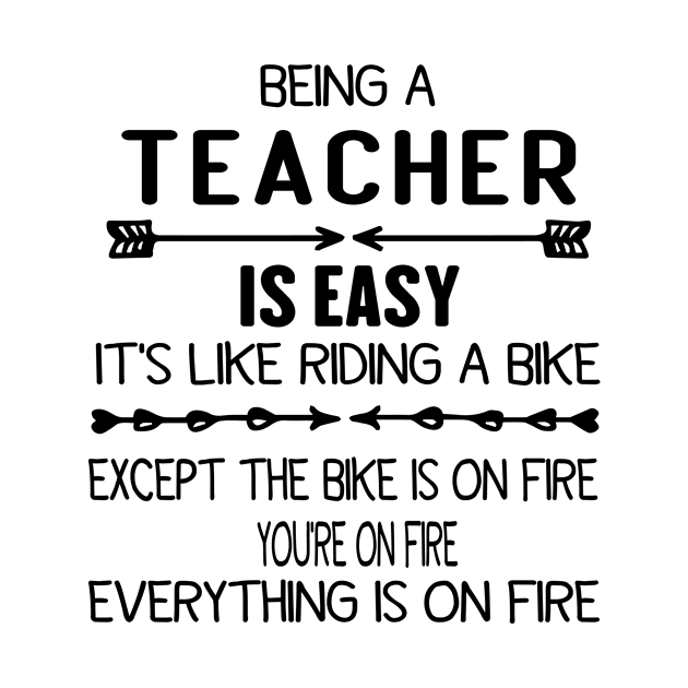 How easy is being a TEACHER by POP-Tee