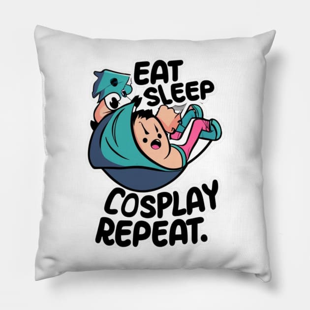 Cosplay Player Pillow by yourfavdraw