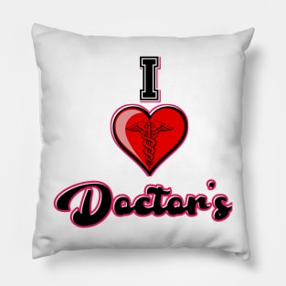 I Heart Doctor's Pillow