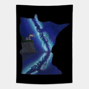 Minnesota Split Rock Lighthouse Tapestry