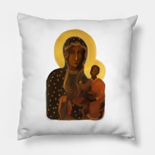 Our Lady of Częstochowa Pillow