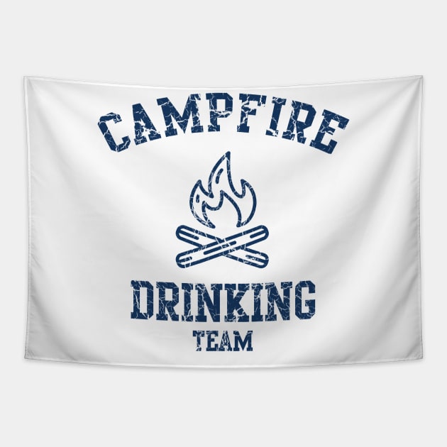 Campfire Drinking Team Tapestry by Blister