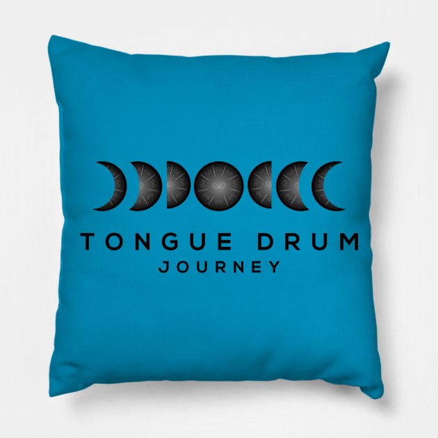 Tongue Drum Journey Merch Pillow by Tongue Drum Journey