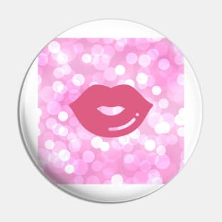 Valentine Lips Pin