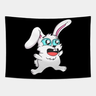 Funny Cartoon Bunny Cute Rabbit Tapestry