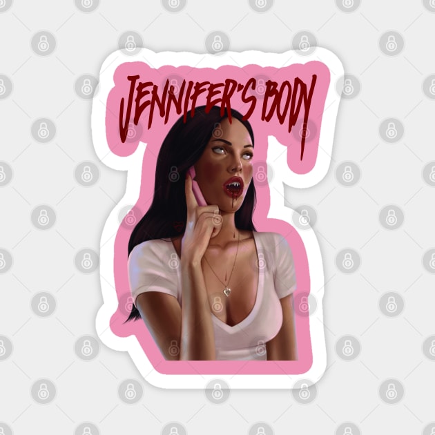 Jennifer’s Body Corazón ! Magnet by thelamehuman