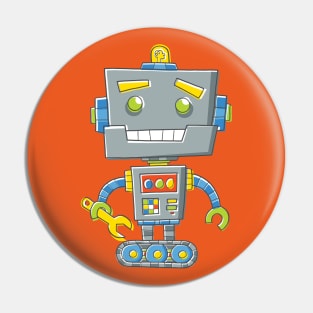 Robot with Spanner Pin