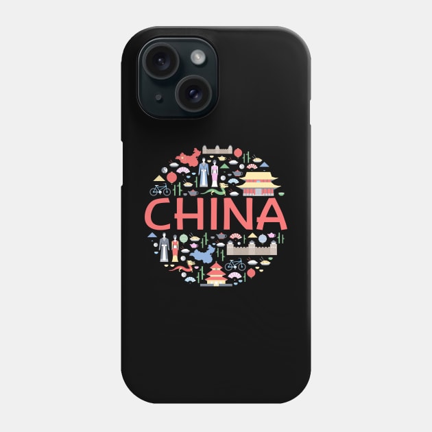 china concept Phone Case by Mako Design 
