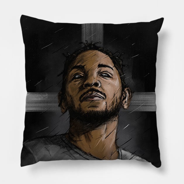 Kendrick Pillow by BokkaBoom