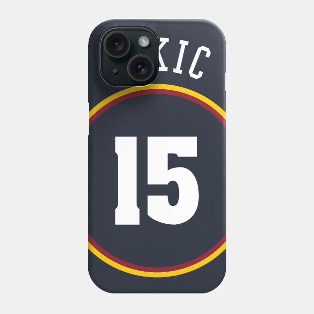 Nikola Jokic Name and Number Phone Case by Legendary