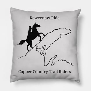 Keweenaw Ride - Copper Country Trail Riders Pillow