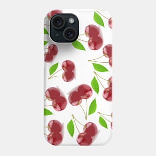 Cherry Pattern Phone Case