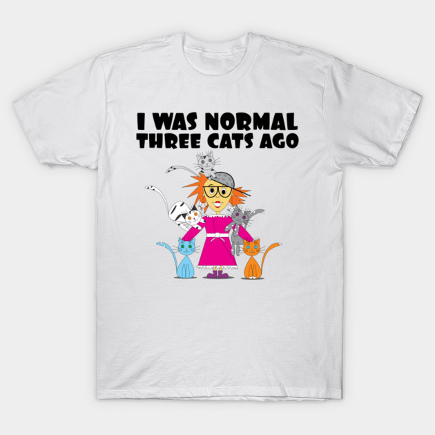 cat lady t shirt