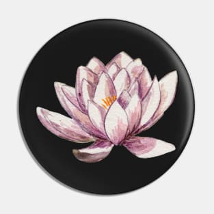 pink water lily Pin