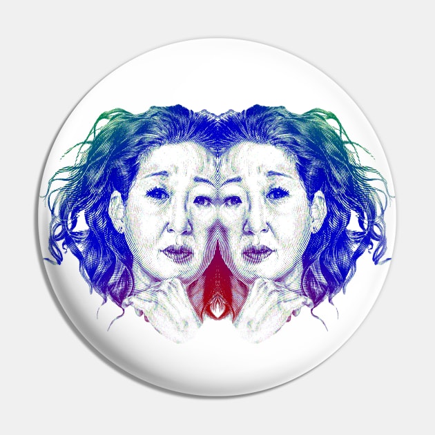 Eve Polastri Mirror (killing eve) Pin by CriSan