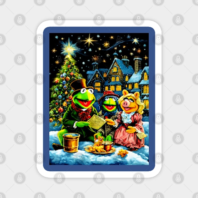 Muppets Christmas Carol Magnet by Rogue Clone