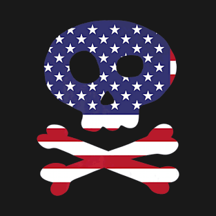 Flag Pirate Skull T-Shirt