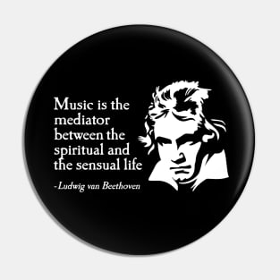 Ludwig van Beethoven quote classical music saying Pin