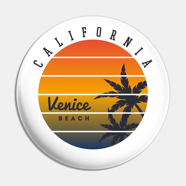 California Venice beach Pin by Dosunets