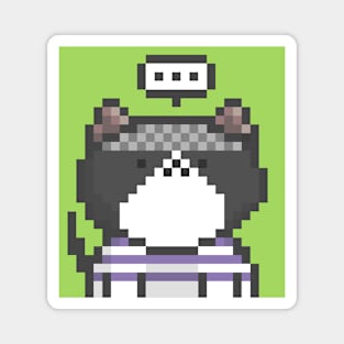 Pixel Cat 131 Magnet