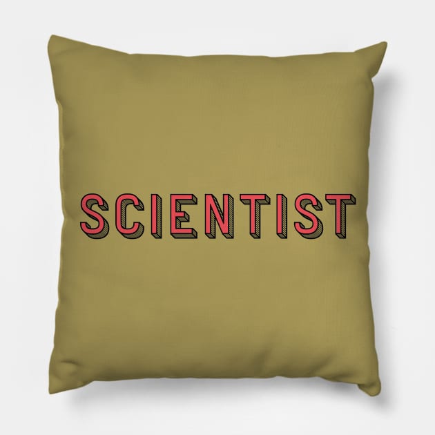 Scientist Pillow by ballhard