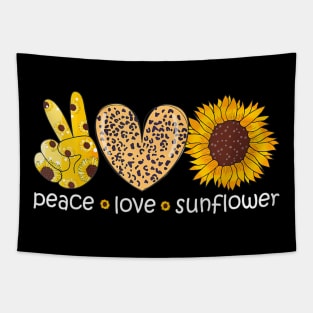 Peace Love Florist Arrangement Tapestry