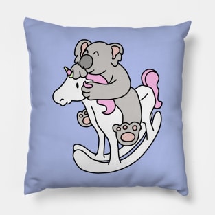 Koala and Unicorn Pillow