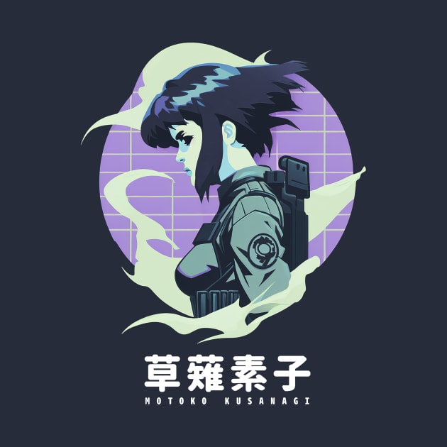 GITS - Major Motoko - Public Security Section 9 by DesignedbyWizards