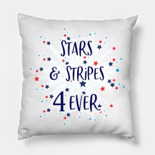 Stars & Stripes 4 Ever Pillow