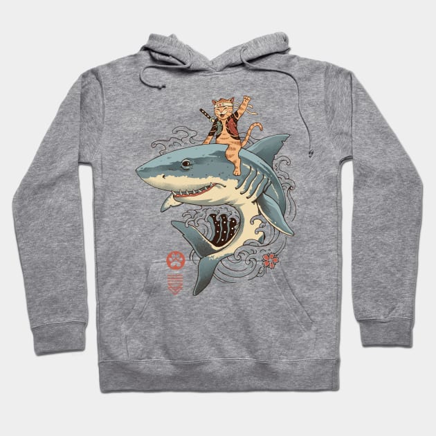 Kawaii Shark Pullover Hoodie for Sale by vincenttrinidad