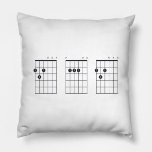 D A D Chords Pillow