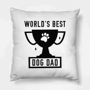 World's Best Dog Dad Pillow