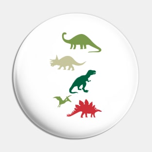 Dinosaur Holiday Pin