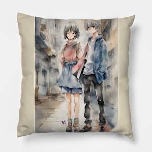 Anime couple Pillow