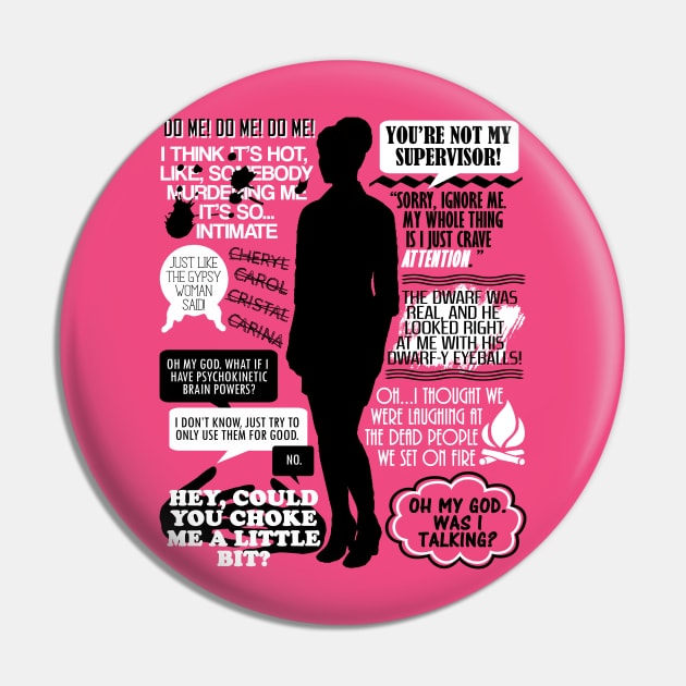 Archer - Cheryl Quotes Pin by Fantality