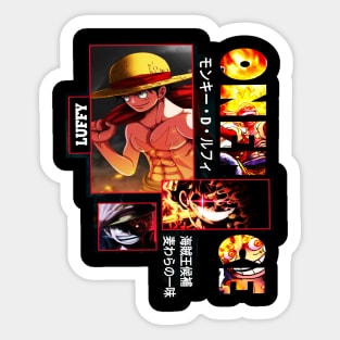 one piece gold chibi Sticker by joy-boy92