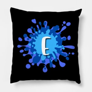 Letter E Pillow