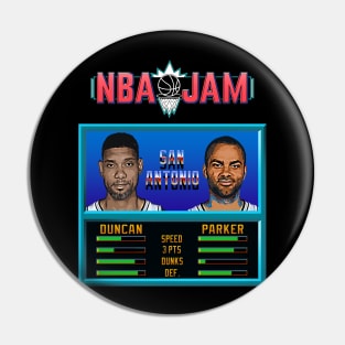 NBA JAM - CLASSIC - THE BEST DUO's EDITION_Timmy&Tony Pin