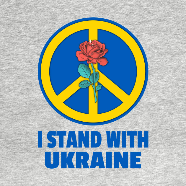 I Stand With Ukraine  Baseball Tee