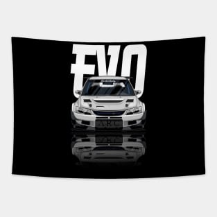 Mitsubishi Lancer Evolution Evo 9, IX, JDM Car Tapestry