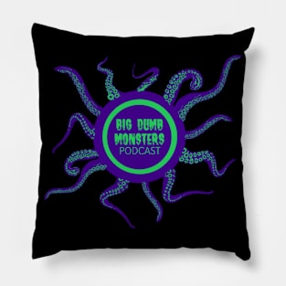 Dig Dumb Eldritch Horror T-Shirt But In Neon Pillow