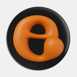 Liquid Type Letter E Pin