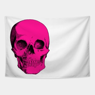 Pink Skull Tapestry