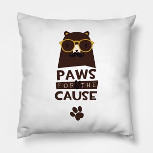 Paws for the Cause Pillow