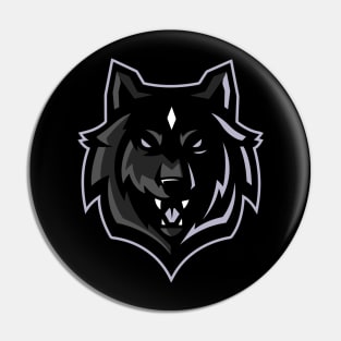 Wolf - Wolf Head Pin