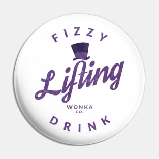 Fizzy Lifting Drink - Wonka Co. - vintage logo Pin