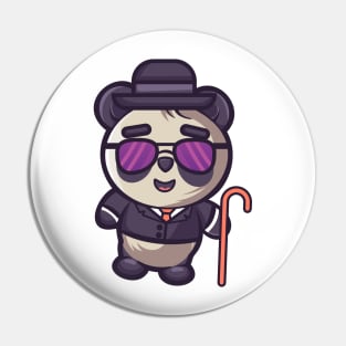 Boss Panda Mafia Pin