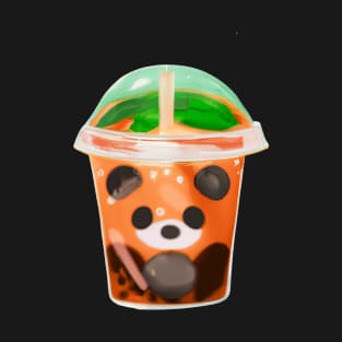 Giraffe Boba Tea T-Shirt