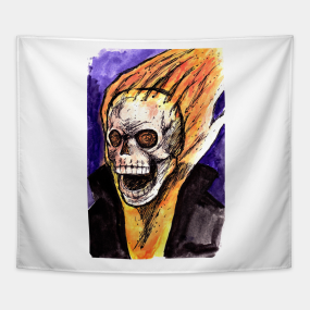 Ghost Rider Tapestries Teepublic
